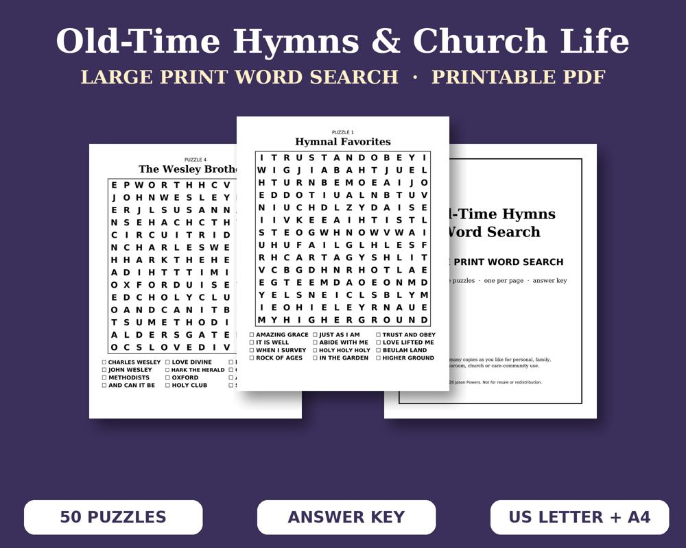 Old-Time Hymns & Church Life