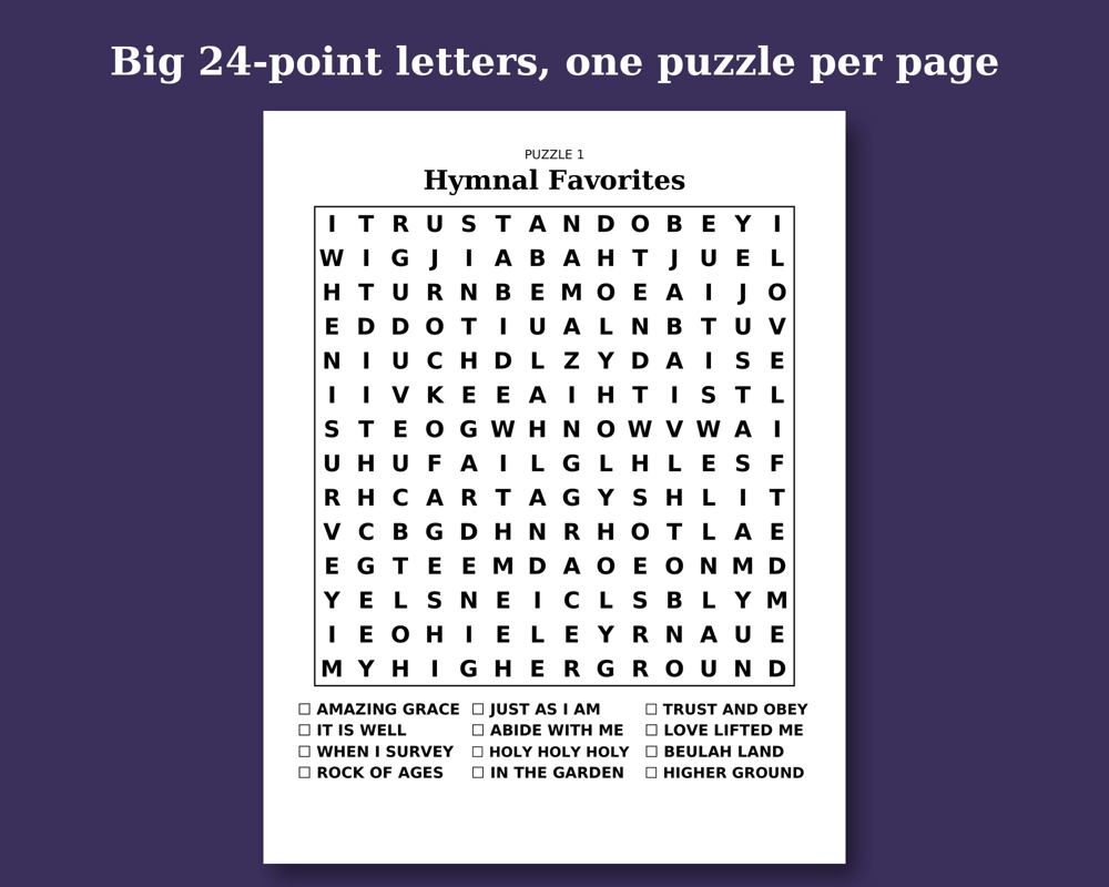 Old-Time Hymns & Church Life printable preview 2