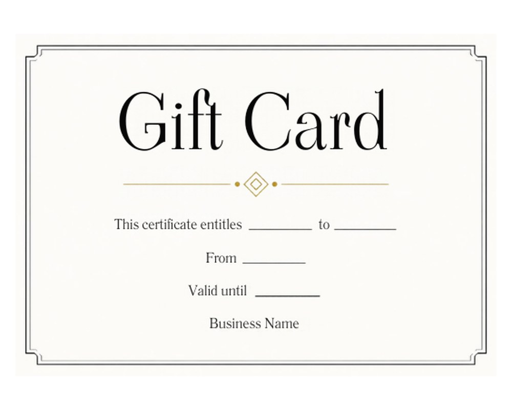 Small Business Gift Certificate Template: Editable in Canva printable preview 2