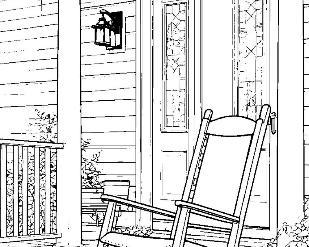 Free printable Bold & Easy for Seniors Coloring Pages sample page