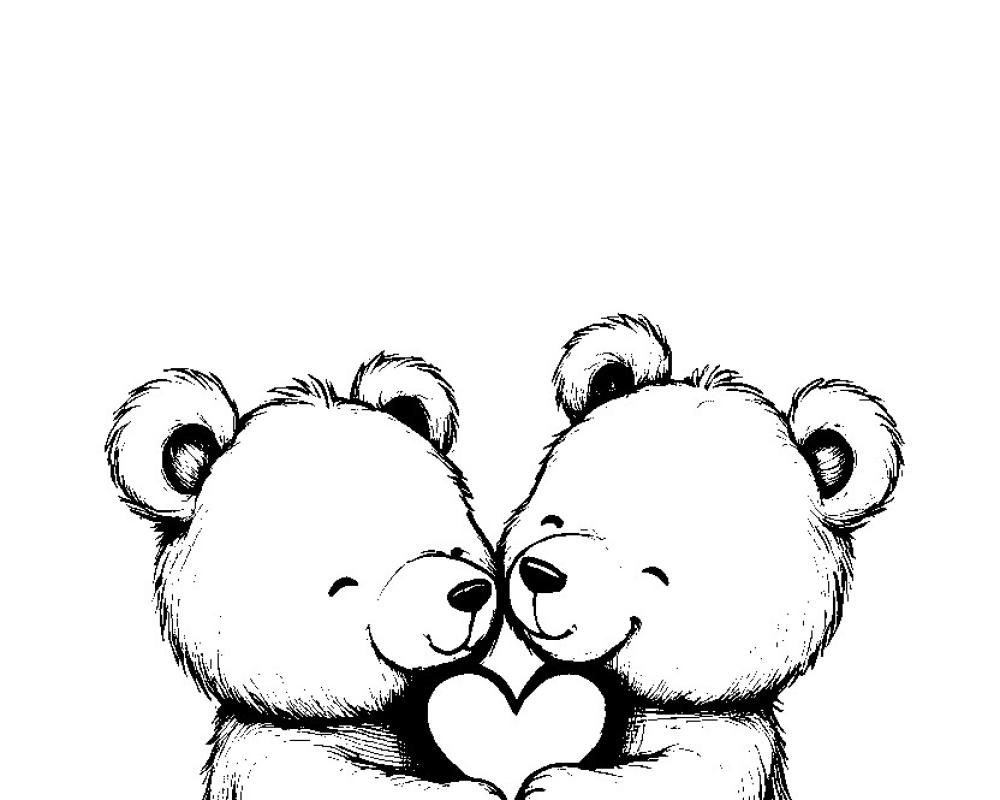 Valentine's Day Coloring Pages: 17 Printable Pages printable preview 2
