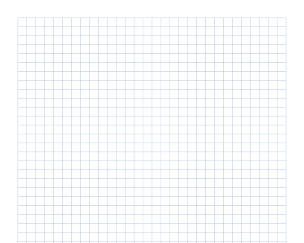 Graph Paper 1/4 Inch Printable PDF printable preview 2