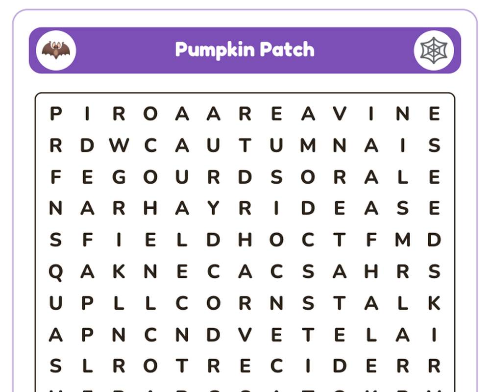 Halloween Word Search & Mazes: 6 Puzzles + 6 Mazes printable preview 2