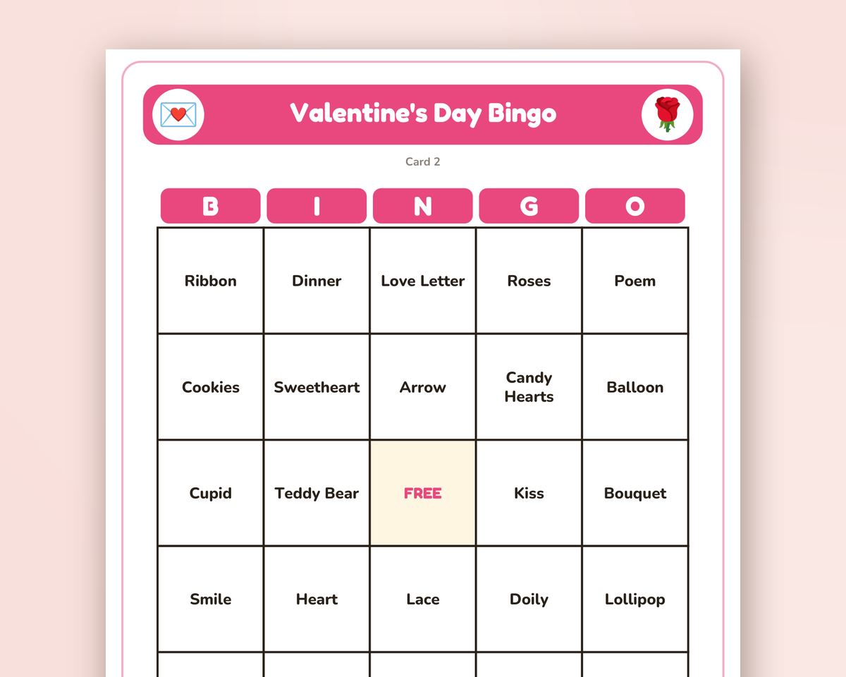 Holiday Bingo Bundle: 12 Printable Bingo Games for Every Holiday (480 Cards) printable preview 2
