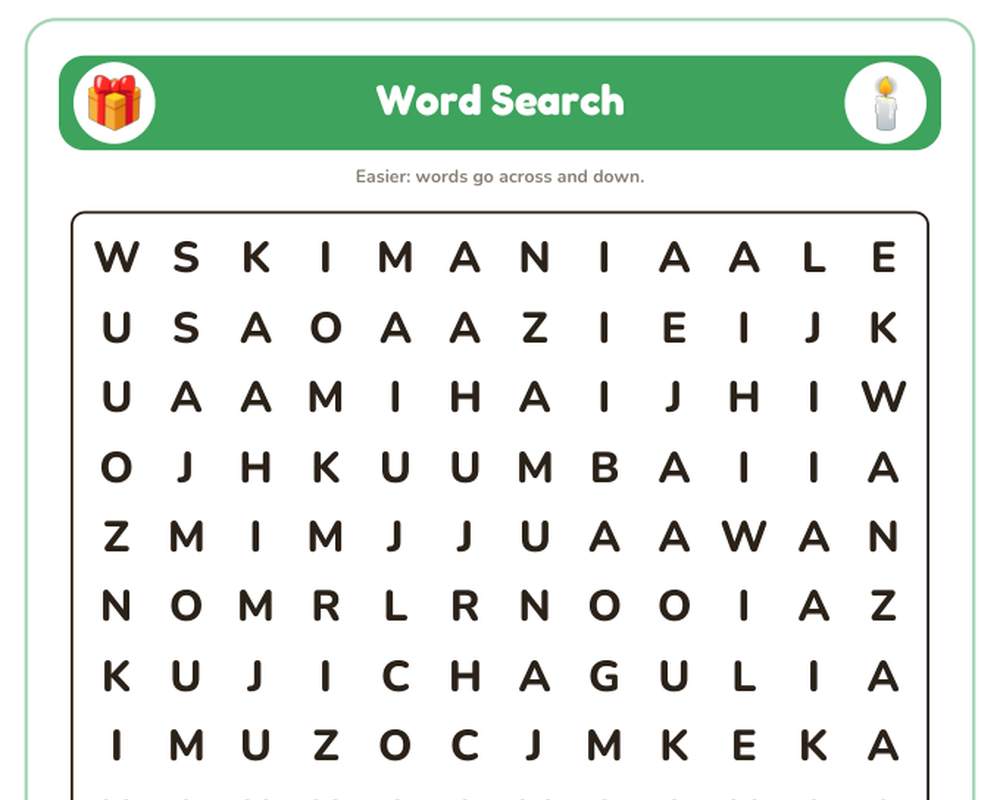 Kwanzaa Activity Pack: Puzzles, Facts & Quiz printable preview 2