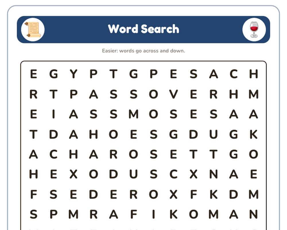 Passover 2027 Activity Pack: Puzzles, Facts & Quiz printable preview 2